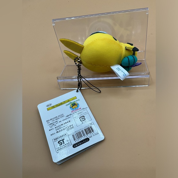 A Very Rare Cute NWT Yo-kai Watch USA Pyun Mascot Plush Toy 3in. Cellphone Charm - Picture 2 of 3